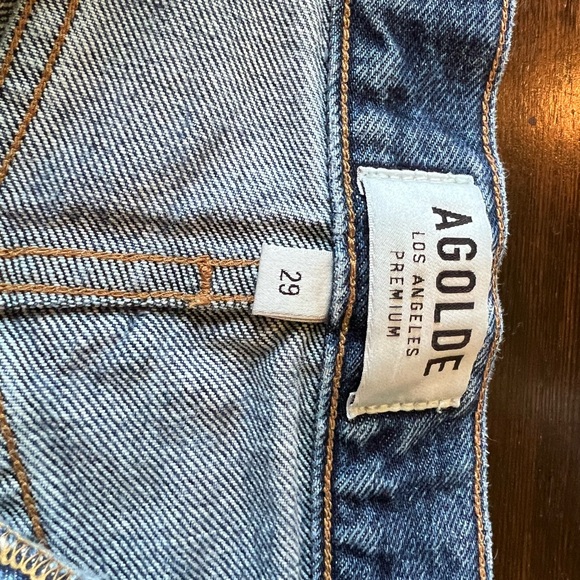 Agolde Denim Jean Shirts 29 - Picture 2 of 7